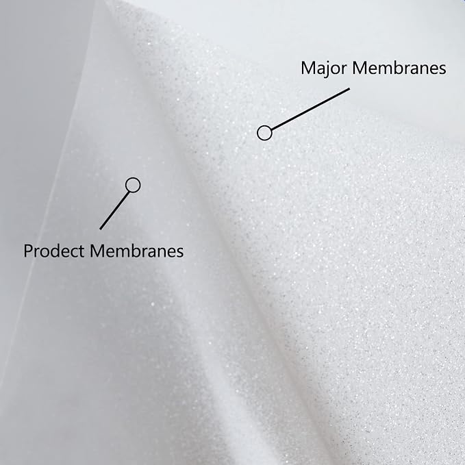 TUMIYA Glitter White HTV Vinyl - Image 2