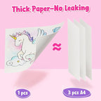 JoyCat Paint with Water Coloring Books & Shimmer Art | Princess Art & Craft - Image 8