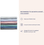 YnM King Size Weighted Blanket for Adults, Exclusive Smallest Compartments - Image 7