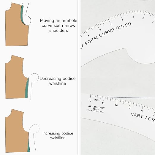 KEARING Imperial Fashion Designer's Ruler Kit - Image 4