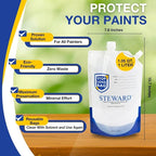 8 Reusable Paint Storage Bags 1L Leftover Paint Containers, Funnel and Clip | - Image 2