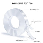 Double Sided Tape, Nano Tape, Transparent Adhesive Tape, Traceless Adhesive Tape - Image 2