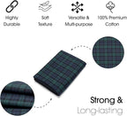 Pico Textiles 3 Yards Bolt Blue and Green Blackwatch Tartan Plaid Flannel Fabric - Image 4