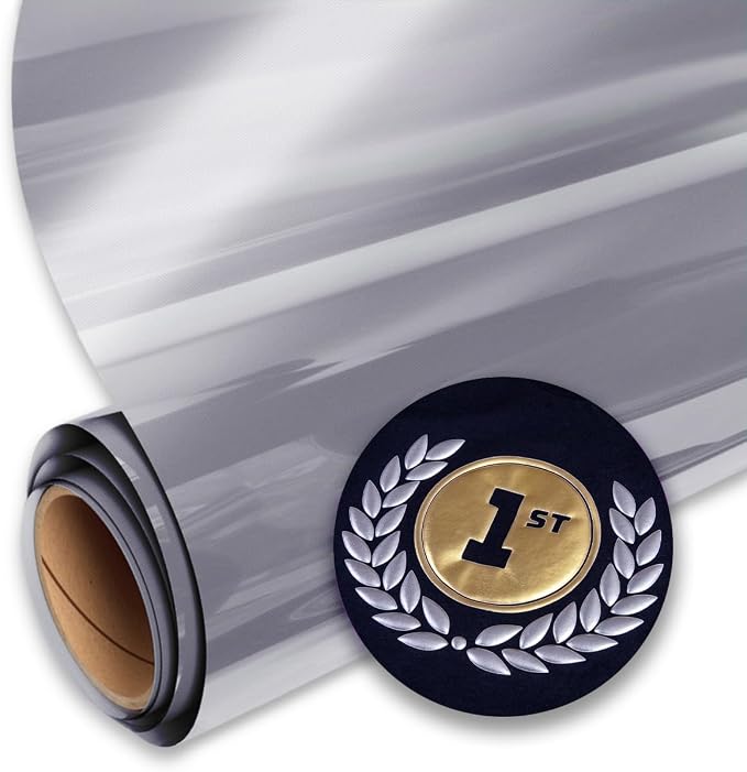 Siser Easy Puff Metallic HTV 11.8"x15ft Roll – Puffy Heat Transfer Vinyl – by SISER