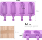 WMKGG Popsicle Silicone Molds Set, Ice Pop, Cakesicles - Image 2