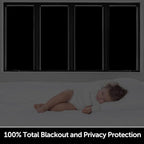HIDBEA Mirror Blackout Window Film, 100% Light Blocking Room Darkening Window - Image 5