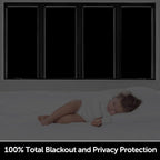 HIDBEA Mirror Blackout Window Film, 100% Light Blocking Room Darkening Window - Image 5