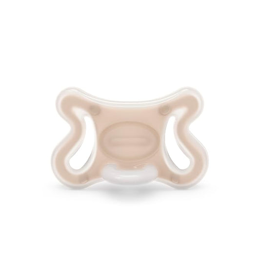Suavinex Zero Zero Silicone Baby Pacifier w/SX Pro Physiological Pacifier Nipple (0-6M), Light