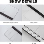 Office Desk Accessories 2pcs Computer Message Board Monitor Memo Board Office - Image 2