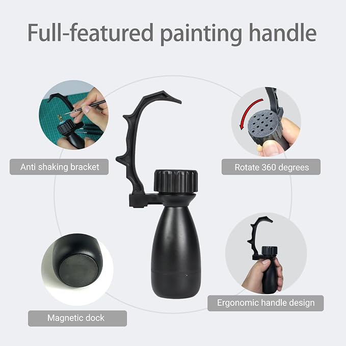 Miniature Painting Handle with Stabiliser Bar & Magnetic Base - Image 6