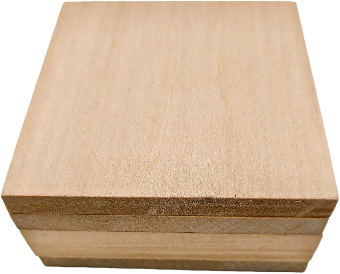 5PCS Unfinished Basswood Blocks - Image 6