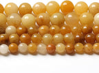 72PCS 10mm 45pcs Natural Yellow Aventurine Jade Beads Round Loose Beads Energy by NaturalStoneBeads