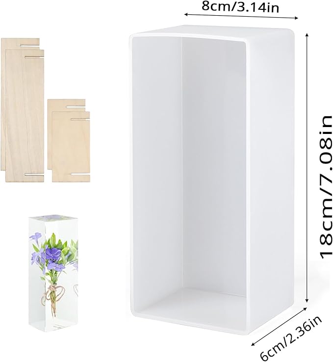 Deep Rectangle Silicone Resin Molds - Image 2
