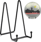 TR-LIFE 4 Pack 6 Inch Plate Display Stands -Picture Holder Stand by TR-LIFE