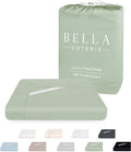 Bella Coterie Luxury Bamboo Viscose King Size Fitted Sheet Only | 100% by BC
