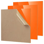 Adrattnay Orange Acrylic Sheets, 1/8 Thick by WOODEXPERT