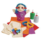 Colorations CANPUP Set of 12 Kids Decorate Your Own Canvas Hand Puppets - Image 4