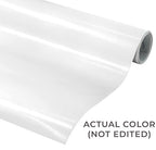 VViViD White Gloss 11.8 Inches x 84 Inches DECO65 Permanent Adhesive Craft Vinyl - Image 2