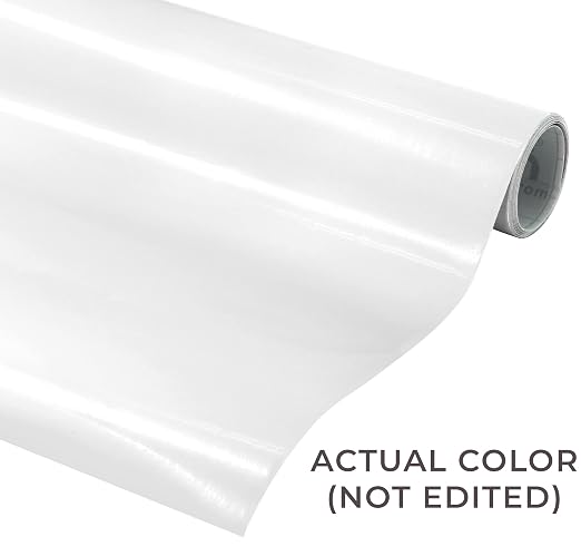 VViViD White Gloss DECO65 Permanent Adhesive Craft Vinyl - Image 2