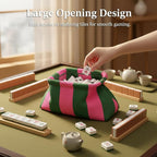 Mahjong Tile Bag Woven Clutch Purses - Image 5