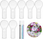 24 Pack Plastic Magnifier, Mini Magnifying Glass 5X and 15X Handheld Reading by IRCHLYN