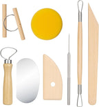 Amrules Clay Tools Kit, Practical Polymer Sculpting Tool Kit, Air Dry Clay Tool by Amrules