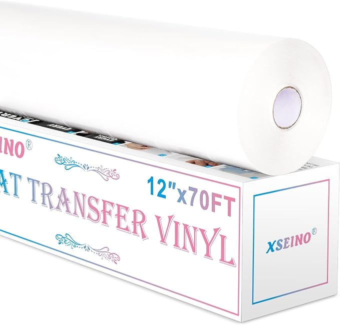 XSEINO Heat Transfer Vinyl Roll, Iron on Vinyl Roll by XSEINOiscreating%EF%BC%81