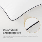 Acanva Cooling Bed Pillows for Sleeping, Luxury Hotel Quality 3D Microfiber - Image 4