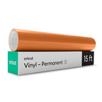 Cricut Premium Permanent Vinyl Roll, Dark Orange by Unknown