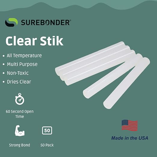 Surebonder Full Size Hot Glue Sticks, 4-Inch x 0.43-Inch - Image 3