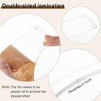BENECREAT 10Pieces Quilting Acrylic Template Set, 2/3/4/5/6Inch Transparent - Image 5
