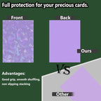 100 Count Pale Purple Card Sleeves - Image 3
