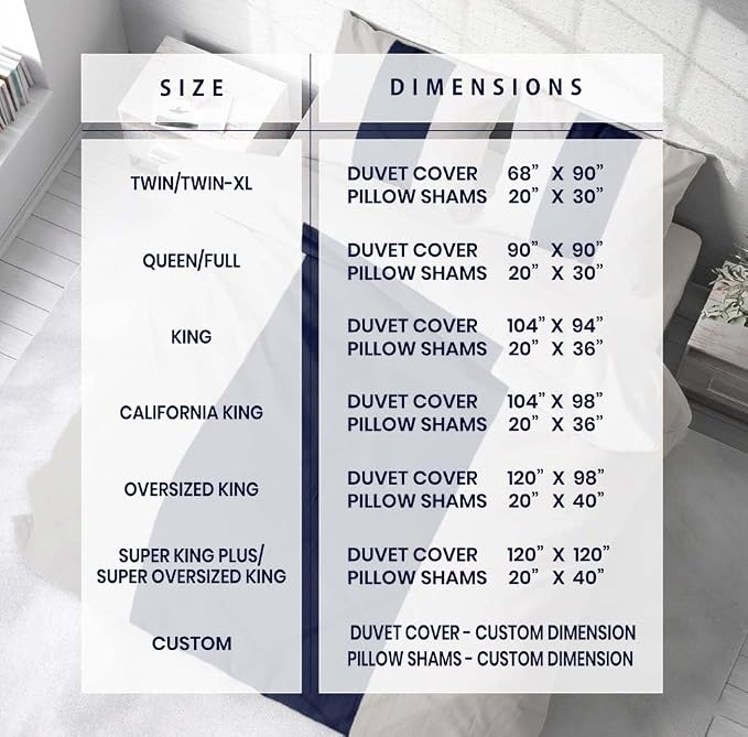 Kotton Culture 1 Pc King Size Duvet Cover Only -100% Egyptian Cotton 600 Thread - Image 3