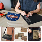 PH PandaHall 6pcs 3 Sizes Zipper Making Templates - Image 6