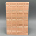 3D Plastic Embossing Folder Template Classic Checkered pattern1 Texture A6 Size - Image 6