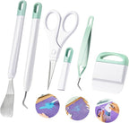 Ecraft Vinyl Weeding Tool Set: Vinyl Weeding Craft Basic kit 5 Pieces Including by ecraft