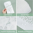 INFUNLY 9PCS/Set Arabic Islamic Stencil Subhan Allah Painting Stencil Tasbih - Image 5