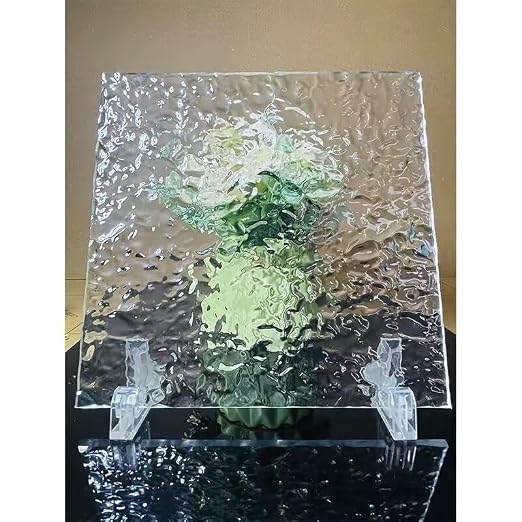 Clear Acrylic Sheets Stone Texture 12" x 16", 1/8'' Thickness Plexiglass Wave - Image 6