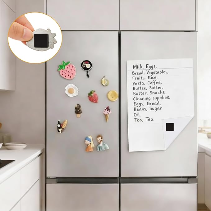 Small Magnet Sheets with Adhesive Backing, Make Sticker - Image 3