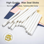 Wax Seal Stick, 15 Pieces Glue Gun Wax Seal Sticks - Image 2