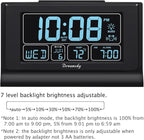 DreamSky Alarm Clocks for Bedrooms - Image 2