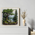 KYOQFVN Landscape Stamped Cross Stitch Kits - Image 7