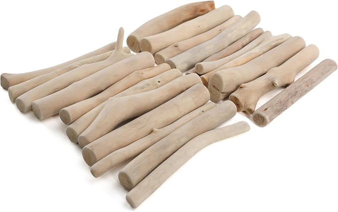 Driftwood for Crafts, 4.7 Inch Long 0.4-0.8 Inch in Diameter Driftwood Sticks - Image 7
