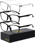 Oilway Blue-Light Blocking Glasses Computer Reading/Gaming/TV/Phones Glasses by Oilway