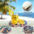8 Pack Horse Diamond Art Coasters Kit for - Image 4