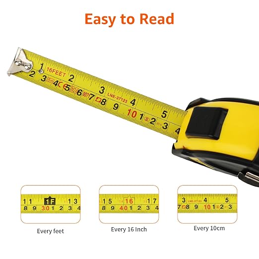 Amazon Basics Self-Locking Tape Measure - Image 2