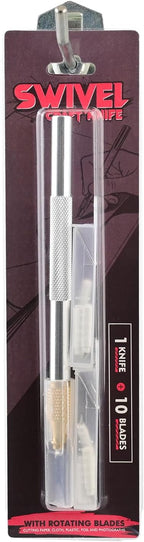 EHDIS 360° Swivel Blade Craft Knife – Precision Rotary Cutter - Image 2