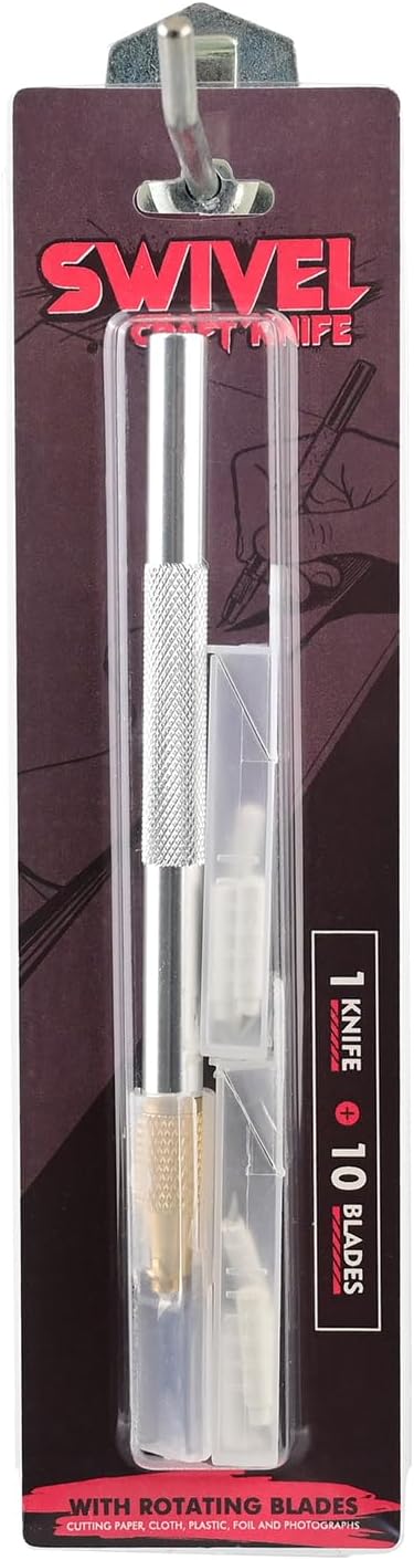 EHDIS 360° Swivel Blade Craft Knife – Precision Rotary Cutter - Image 2