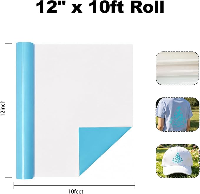 FUNKAKA UV Color Changing Heat Transfer Vinyl HTV Roll - Image 3