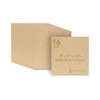 Baltic Birch Plywood, 3 mm 1/8 Craft Wood, B/BB Grade Baltic Birch Sheets by Woodpeckers